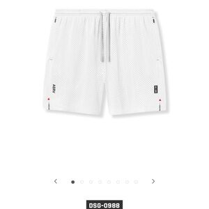 Brand NEW W/Tags. ASRV MEN Athletic White Mesh Shorts DSG 0988